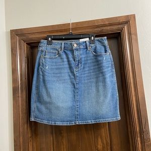 Woman’s jean skirt